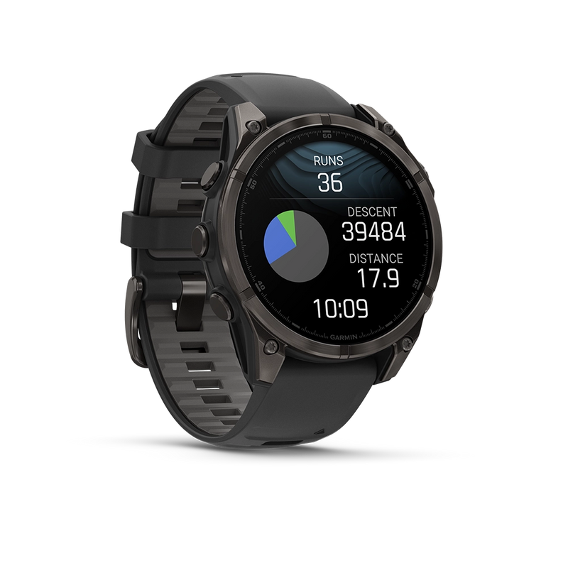 Garmin Fenix 8 AMOLED Sapphire 47 mm; Carbon Grey