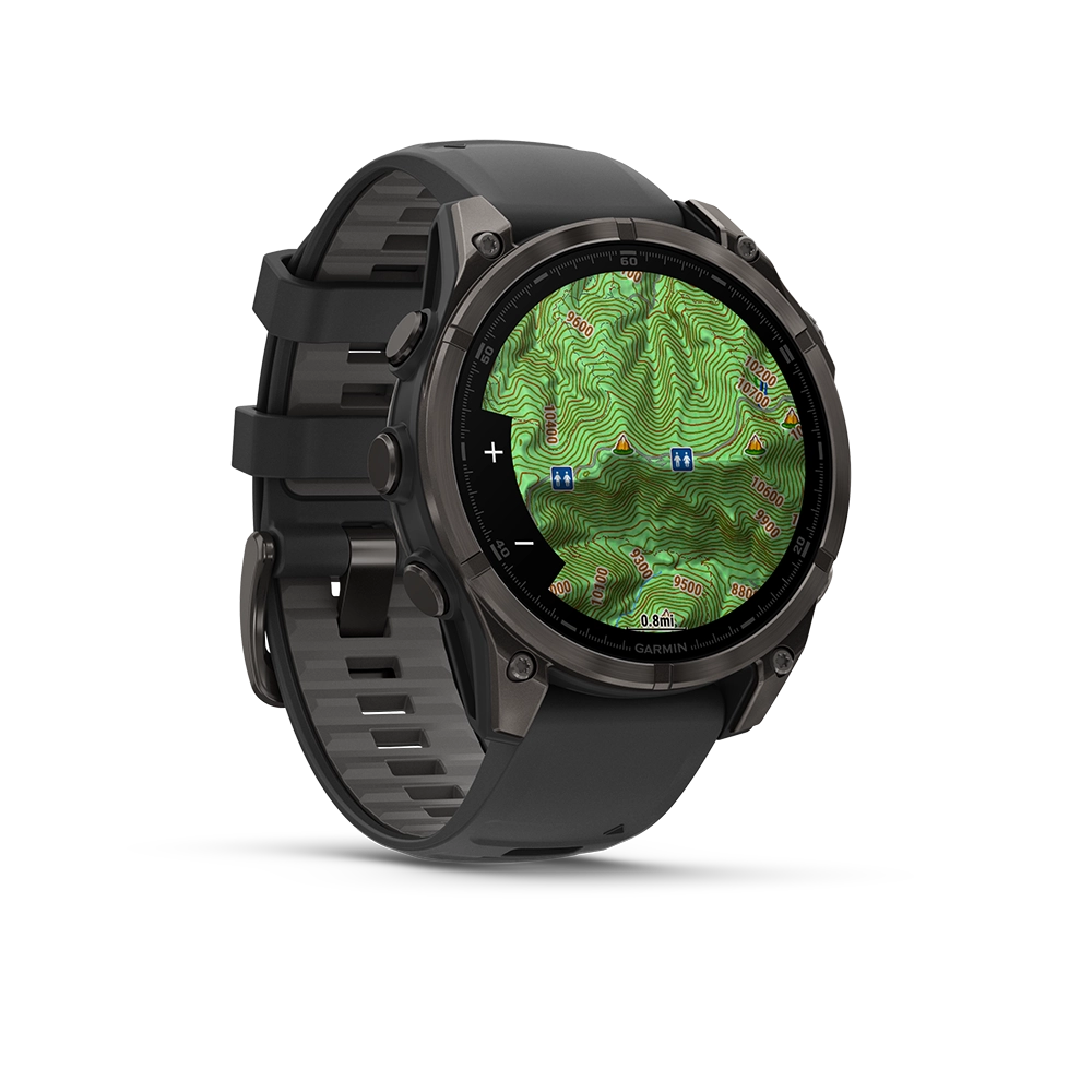 Garmin Fenix 8 AMOLED Sapphire 47 mm; Carbon Grey