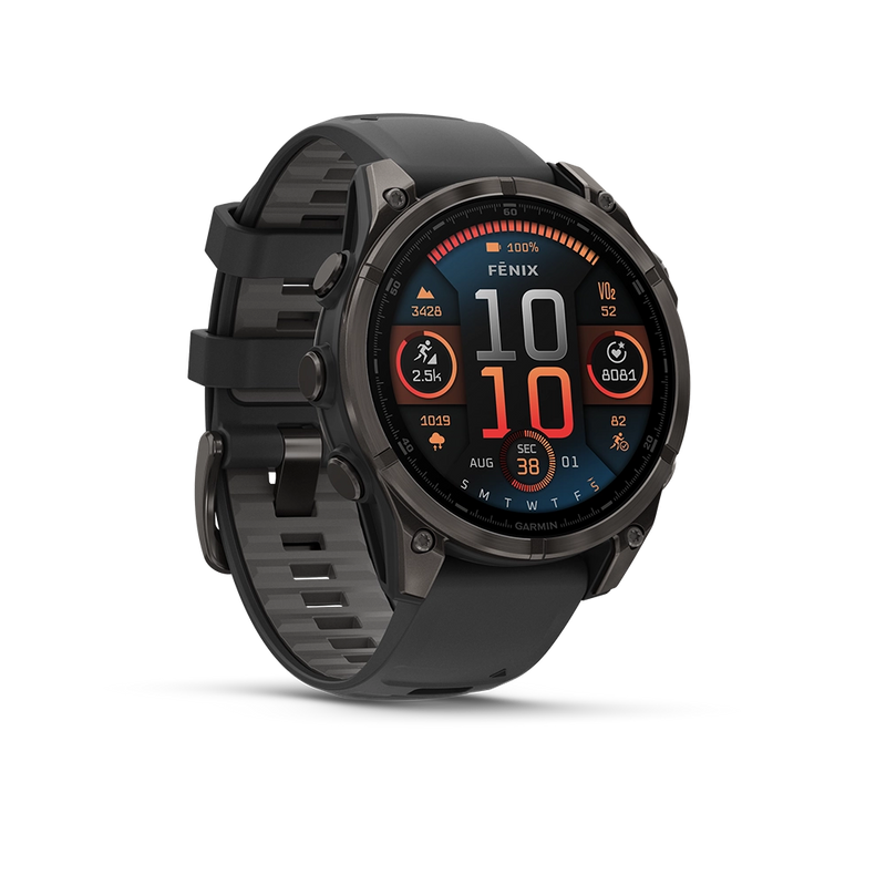 Garmin Fenix 8 AMOLED Sapphire 47 mm; Carbon Grey