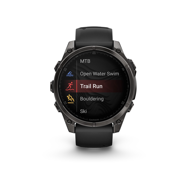 Garmin Fenix 8 AMOLED Sapphire 47 mm; Carbon Grey