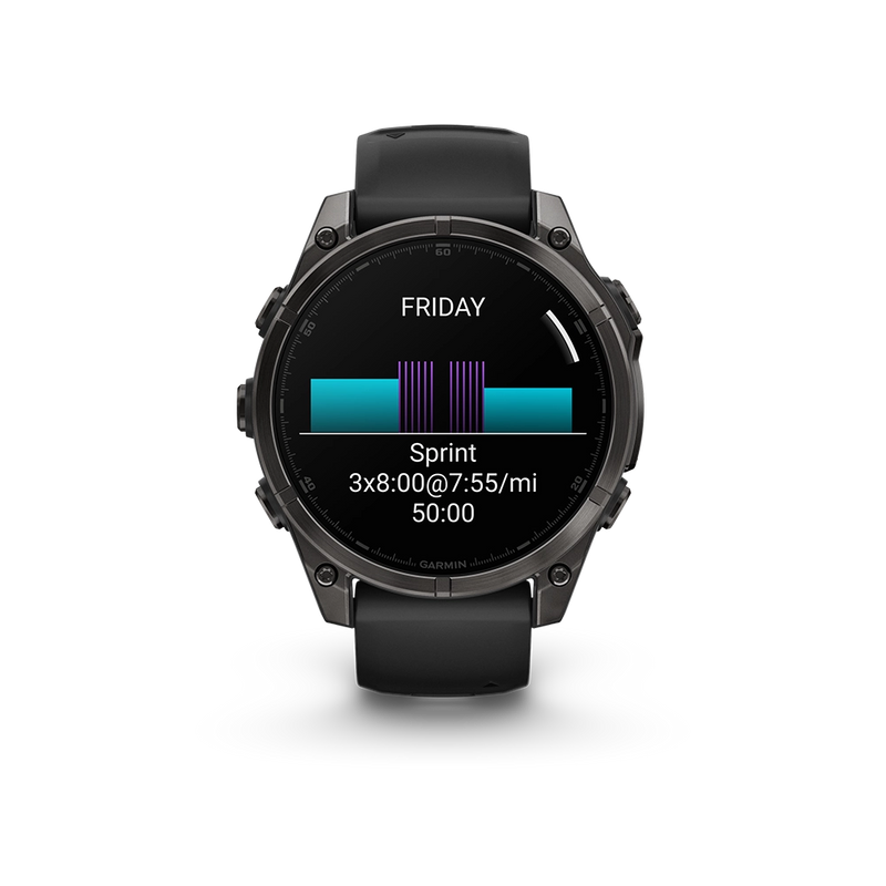 Garmin Fenix 8 AMOLED Sapphire 47 mm; Carbon Grey