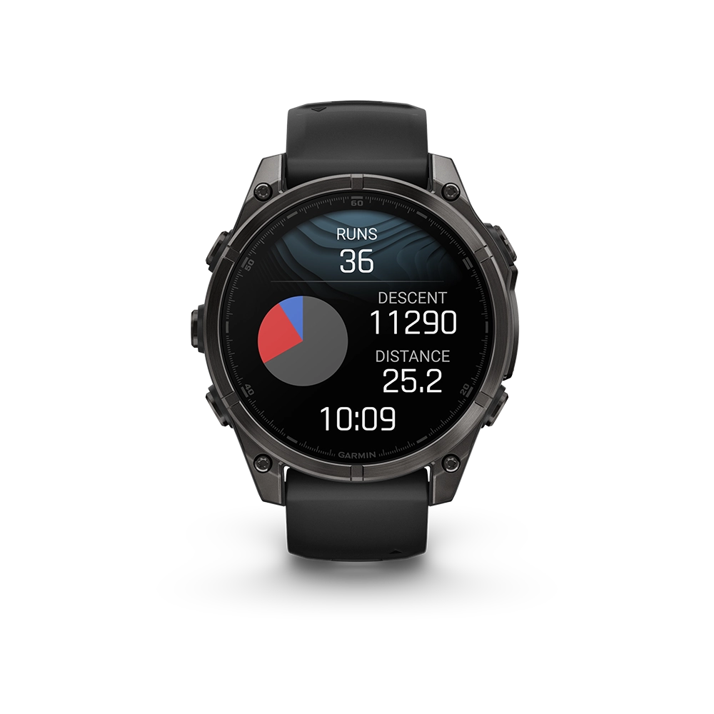 Garmin Fenix 8 AMOLED Sapphire 47 mm; Carbon Grey