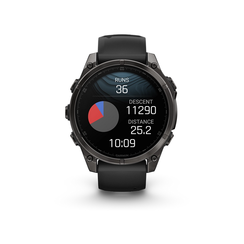 Garmin Fenix 8 AMOLED Sapphire 47 mm; Carbon Grey