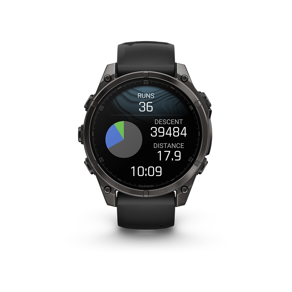 Garmin Fenix 8 AMOLED Sapphire 47 mm; Carbon Grey