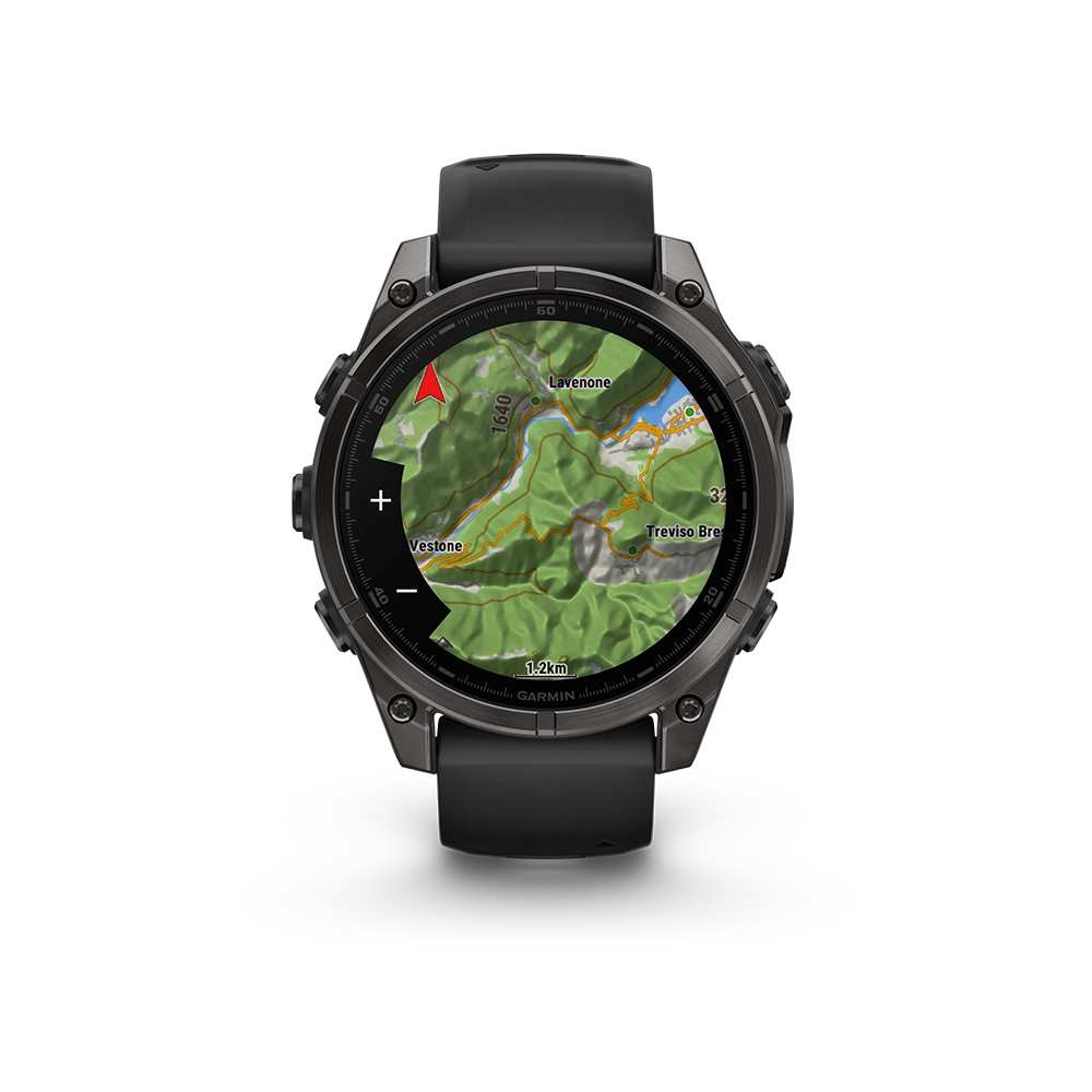 Garmin Fenix 8 AMOLED Sapphire 47 mm; Carbon Grey