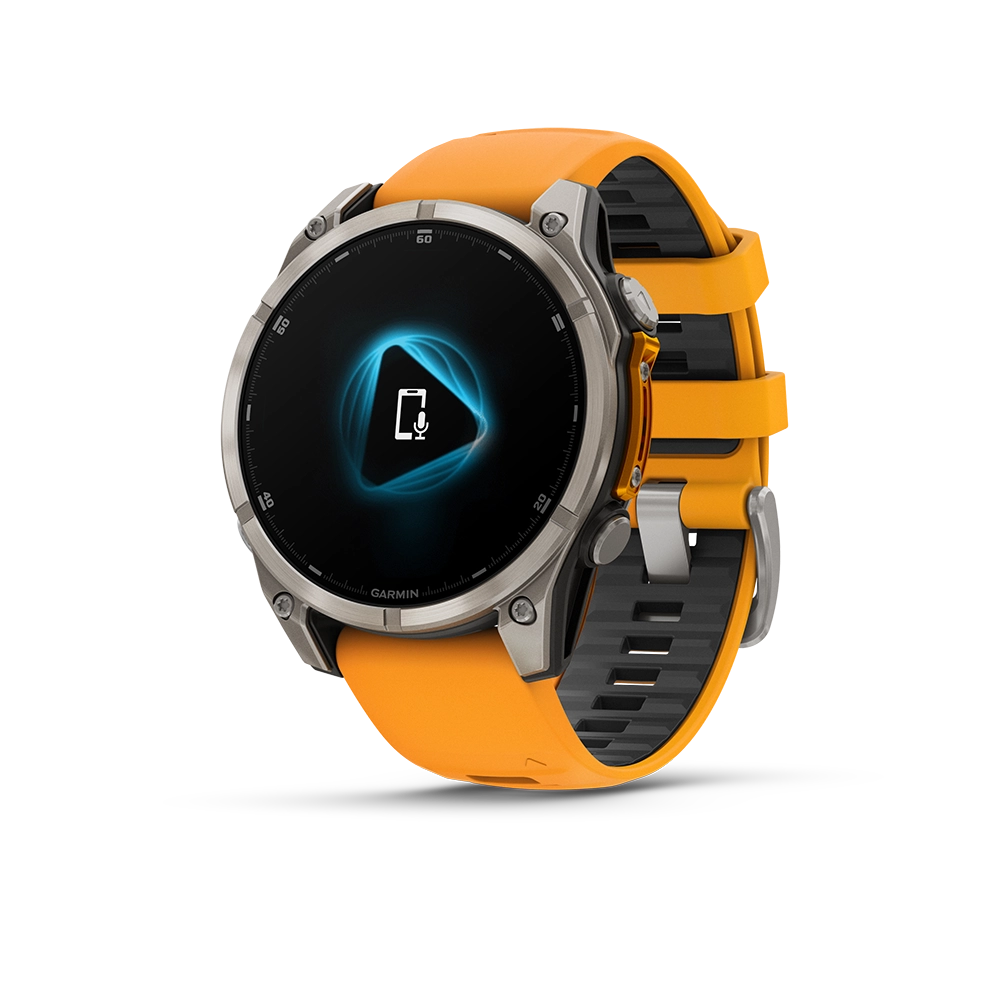 Garmin Fenix 8 AMOLED Sapphire 47mm; Tytanium; Spark Orange