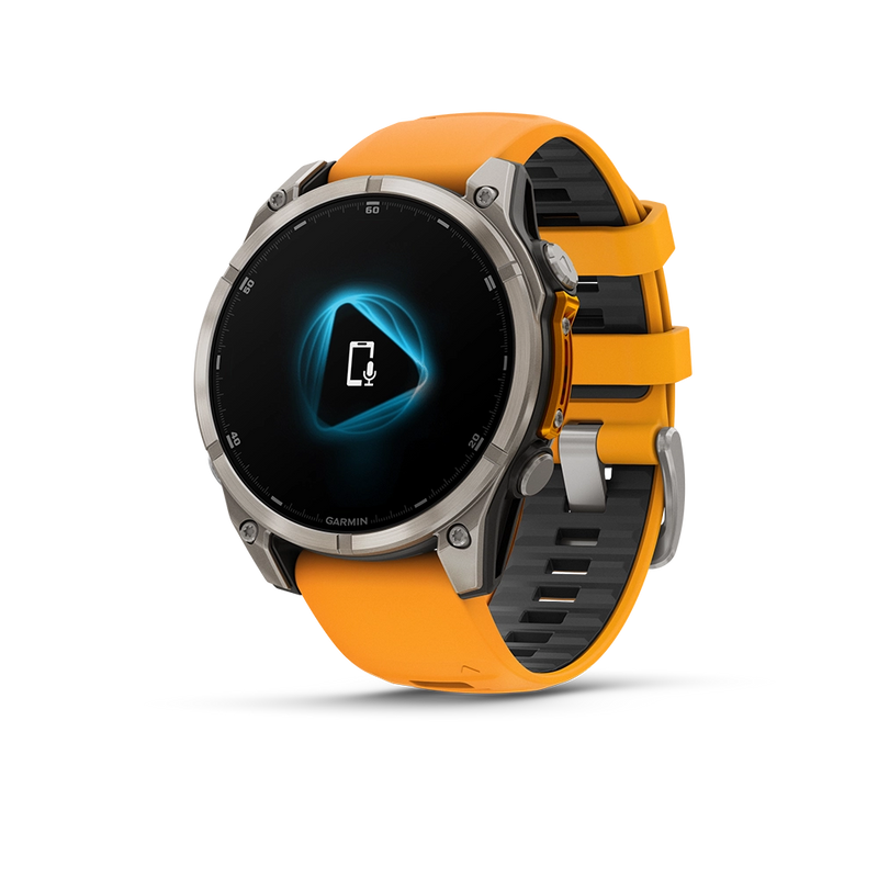 Garmin Fenix 8 AMOLED Sapphire 47mm; Tytanium; Spark Orange