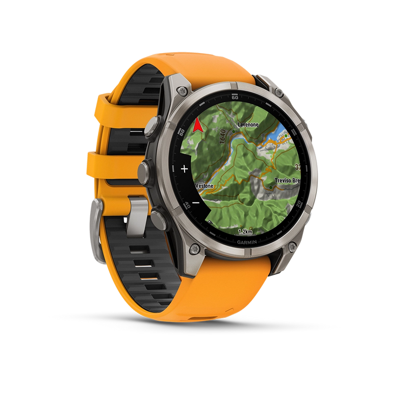 Garmin Fenix 8 AMOLED Sapphire 47mm; Tytanium; Spark Orange