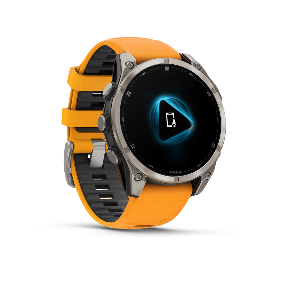 Garmin Fenix 8 AMOLED Sapphire 47mm; Tytanium; Spark Orange