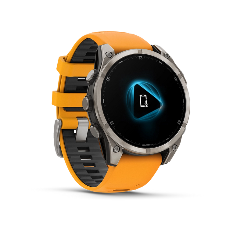 Garmin Fenix 8 AMOLED Sapphire 47mm; Tytanium; Spark Orange