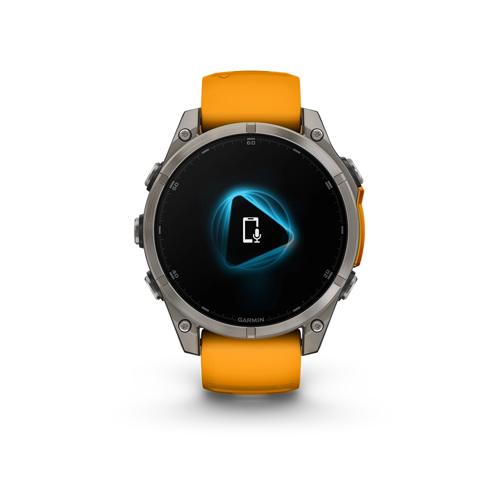 Garmin Fenix 8 AMOLED Sapphire 47mm; Tytanium; Spark Orange