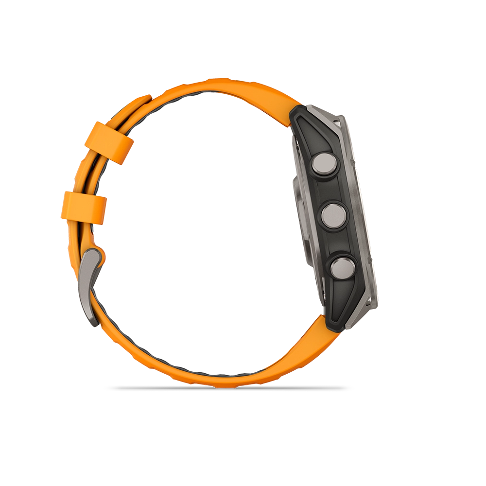 Garmin Fenix 8 AMOLED Sapphire 47mm; Tytanium; Spark Orange