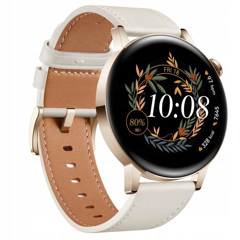 HUAWEI WATCH GT 3 42 mm Active smartwatch damski biały