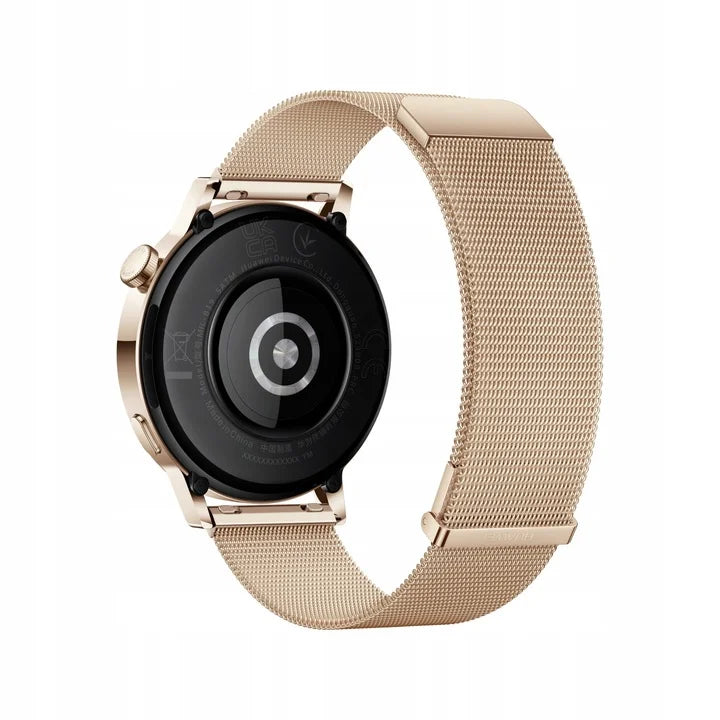 HUAWEI WATCH GT 3 42 mm Elegant smartwatch damski złoty na bransolecie