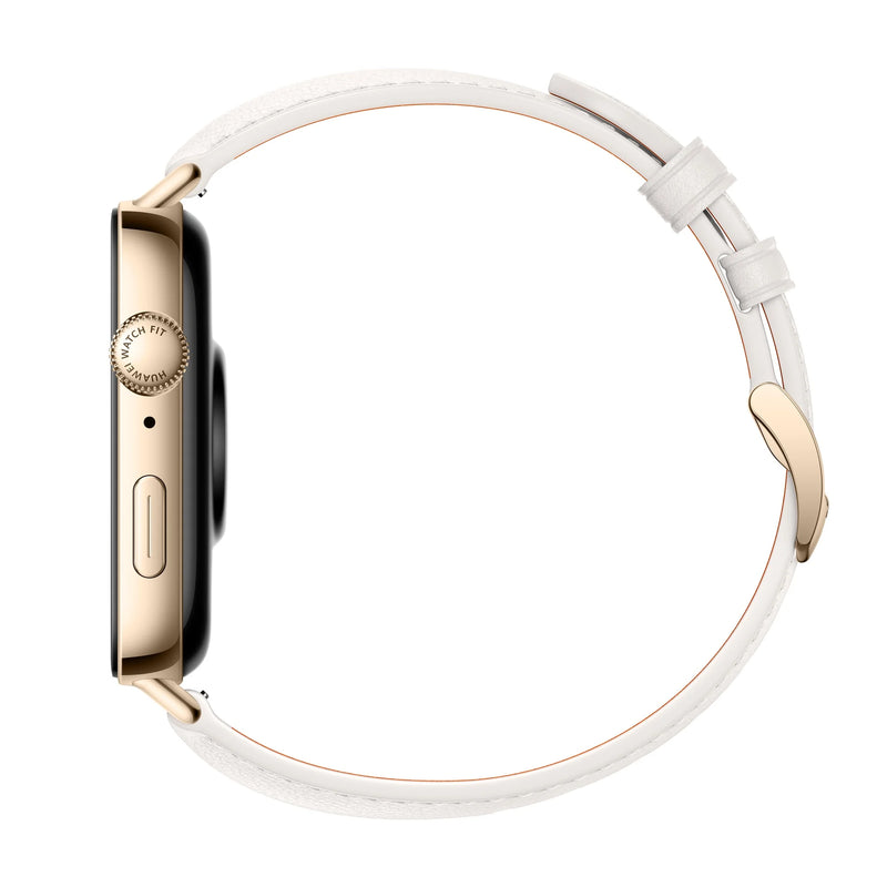 Huawei Watch Fit 3 biały skórzany Smartwatch