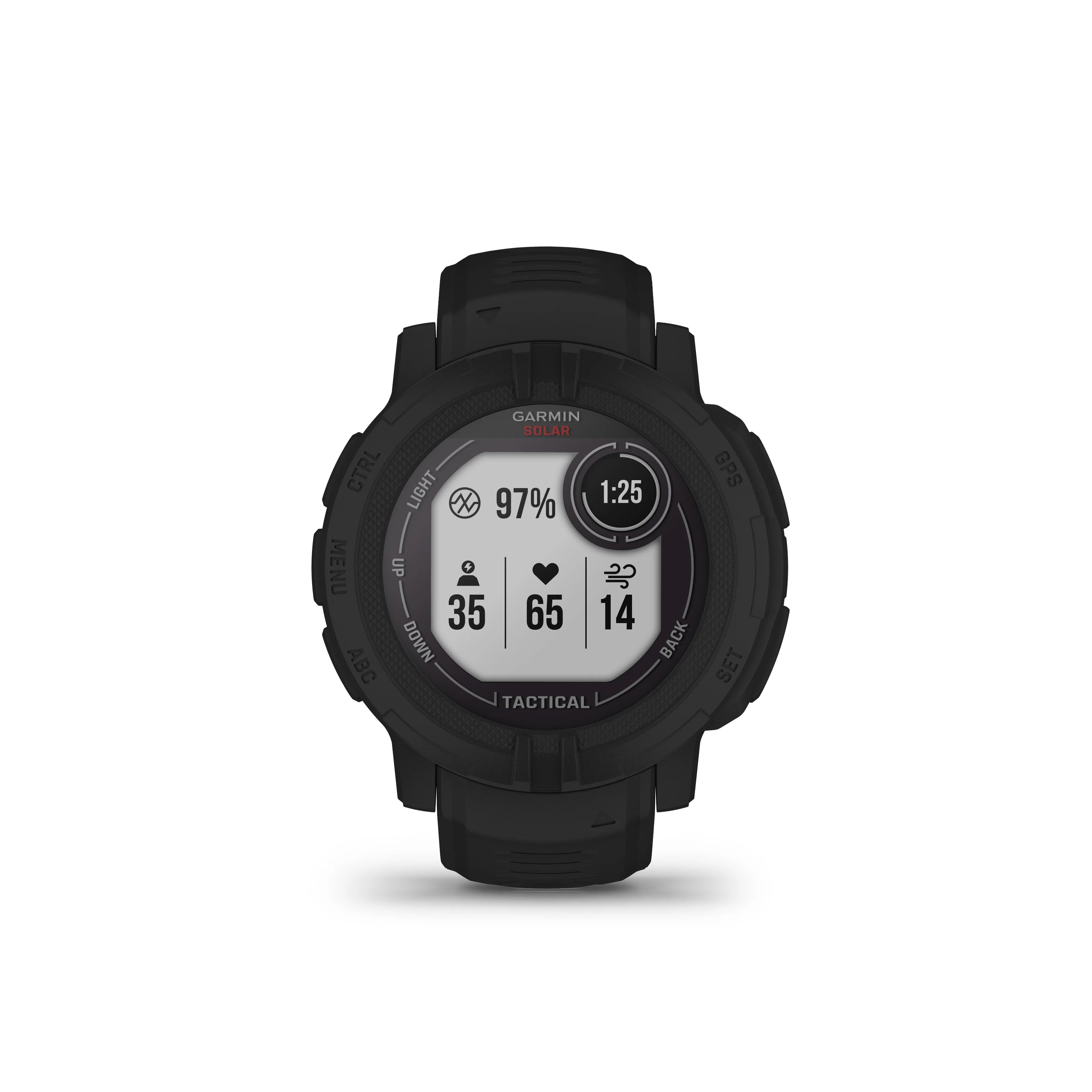 Garmin Instinct® 2 Solar - Tactical Edition - czarny