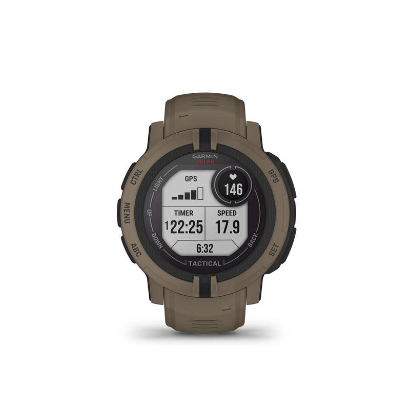 Garmin Instinct® 2 Solar - Tactical Edition - czarny