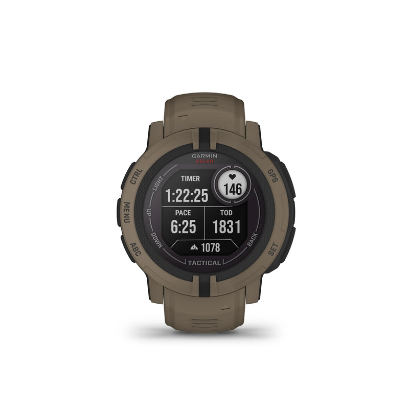 Garmin Instinct® 2 Solar - Tactical Edition - czarny