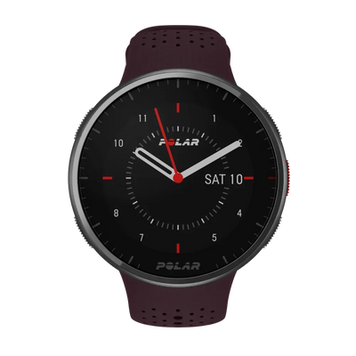 Polar Pacer PRO kasztanowy (bordowy) S-L smartwatch