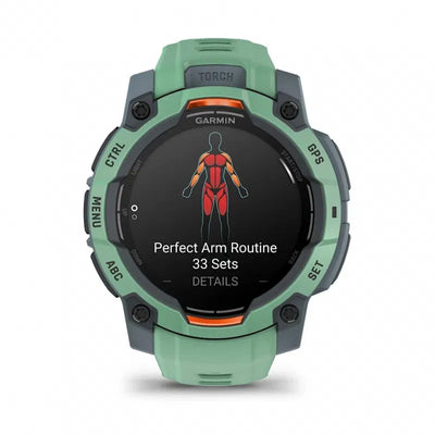 Garmin Instinct 3 – 45 mm, AMOLED  Neotropic z paskiem w kolorze Neotropic