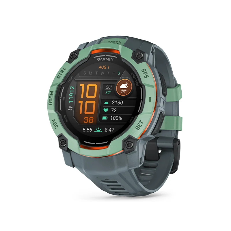 Garmin Instinct 3 – 50 mm, AMOLED  Neotropic z paskiem w kolorze Twilight