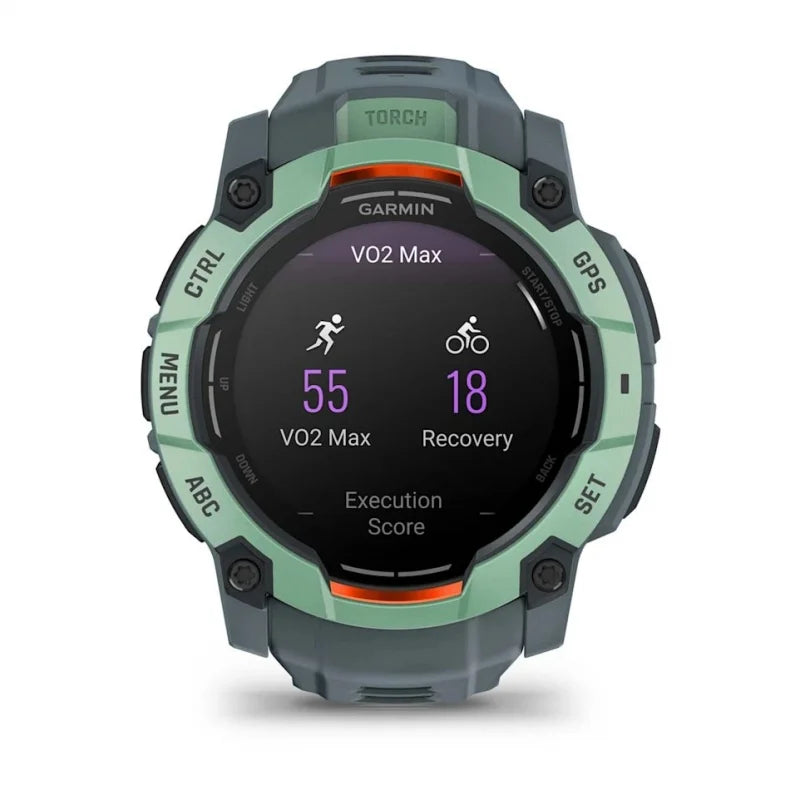 Garmin Instinct 3 – 50 mm, AMOLED  Neotropic z paskiem w kolorze Twilight