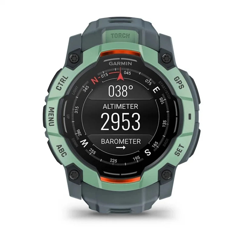 Garmin Instinct 3 – 50 mm, AMOLED  Neotropic z paskiem w kolorze Twilight