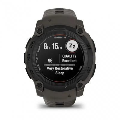 Garmin Instinct E – 40 mm  Czarny z paskiem w kolorze Charcoal