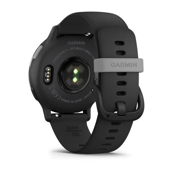 Garmin Vivoactive® 5 sportowy zegarek do triathlonu z czujnikiem tętna - grafitowy