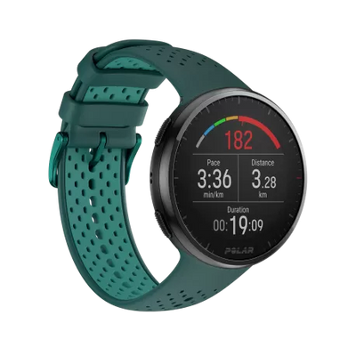 Polar Pacer PRO cyraneczkowy (zielony) S-L smartwatch