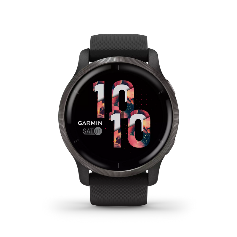 Garmin Venu® 2 zegarek sportowy męski wodoszczelny - czarny