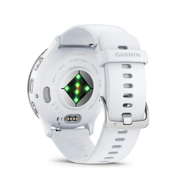 Garmin Venu 3 (45 mm) zegarek sportowy GPS - biały