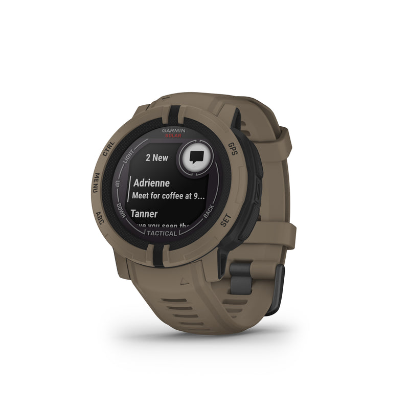 Garmin Instinct® 2 Solar - Tactical Edition - czarny